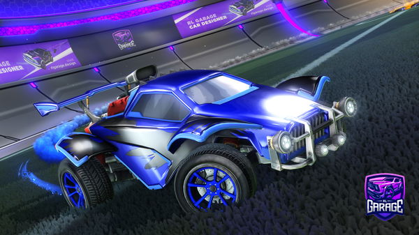 A Rocket League car design from BigDuckie