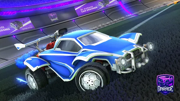 A Rocket League car design from floopdafinn
