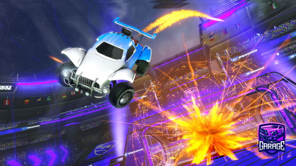 A Rocket League car design from TygoStephan