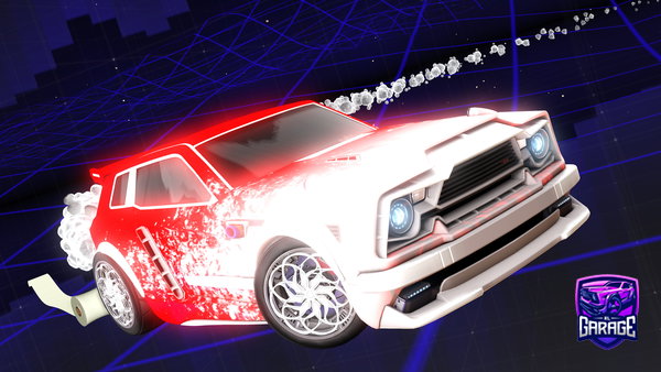 A Rocket League car design from vamosovic