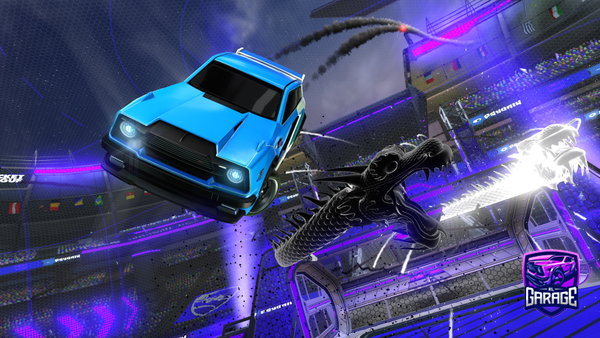 A Rocket League car design from Alfcap0n3