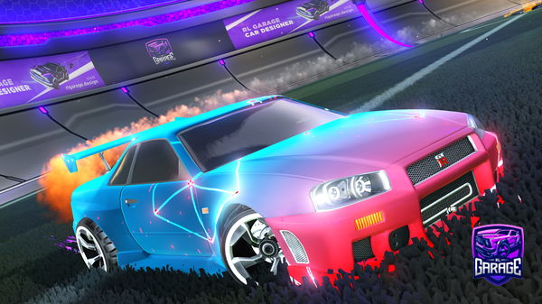 A Rocket League car design from 38EEL