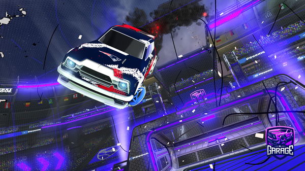 A Rocket League car design from avfcollie