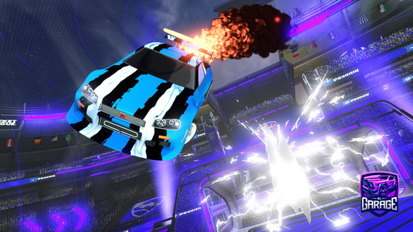 A Rocket League car design from nickwill1312