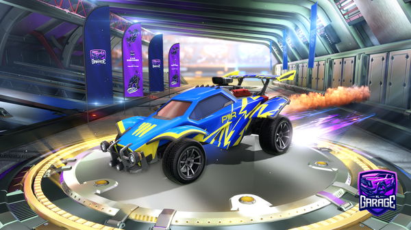 A Rocket League car design from itdxh