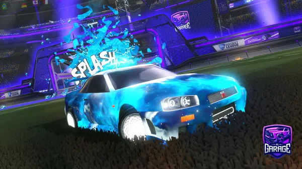 A Rocket League car design from Xgaming007