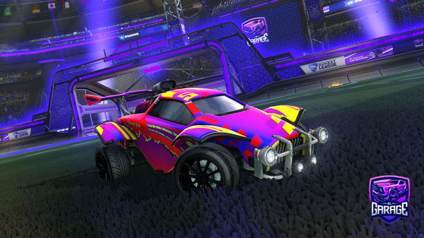A Rocket League car design from AnonymIlIIllII