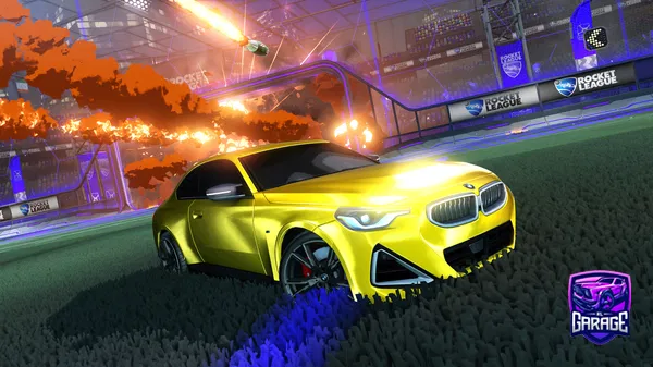 A Rocket League car design from ios_dedasera