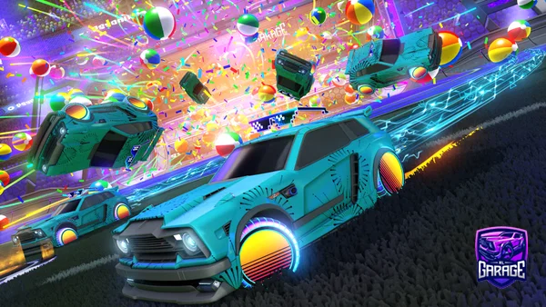 A Rocket League car design from Parky15