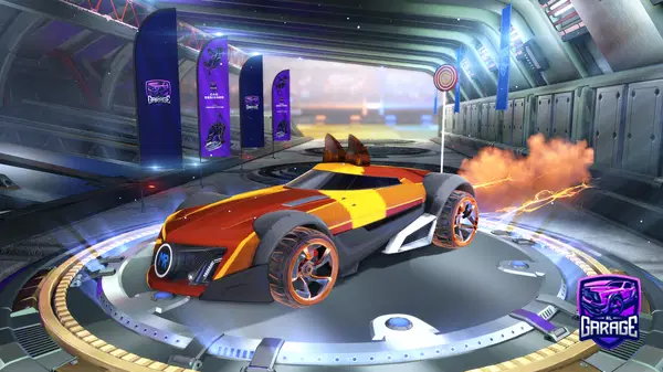A Rocket League car design from Noahtorres