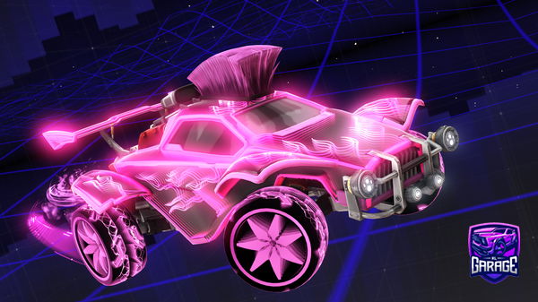 A Rocket League car design from YS-AeroAlpha