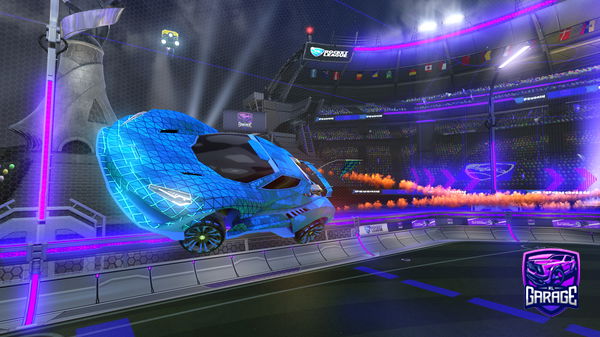 A Rocket League car design from Xfinity4444