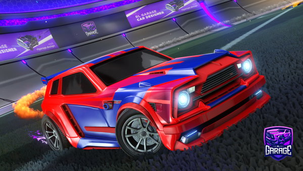 A Rocket League car design from Duovaras