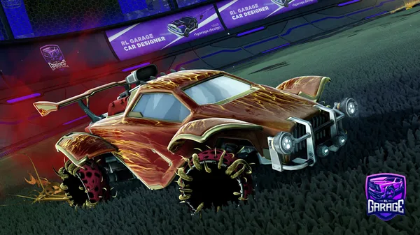 A Rocket League car design from Raiyu