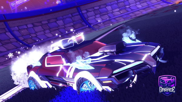 A Rocket League car design from Cat-voitel