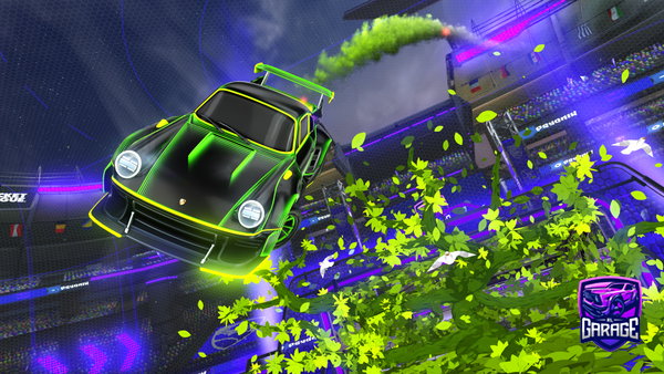 A Rocket League car design from bentyx3