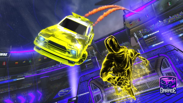 A Rocket League car design from jynxzz