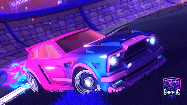 A Rocket League car design from Ghost_Bohne275