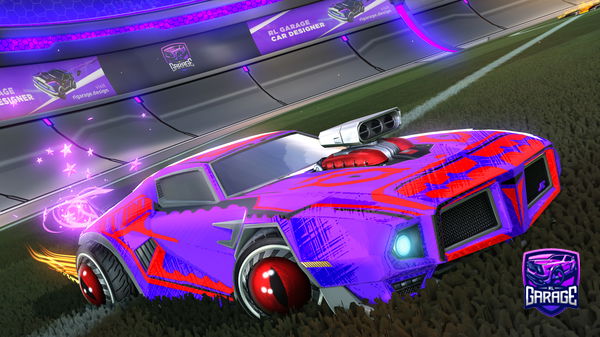 A Rocket League car design from pixl_