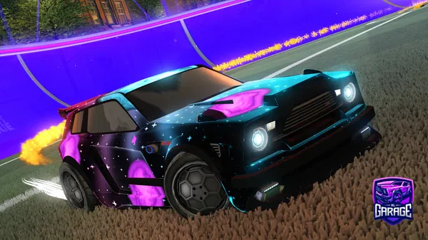 A Rocket League car design from Verrkami