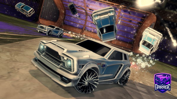 A Rocket League car design from Hxxver52-_