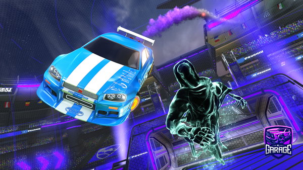 A Rocket League car design from KhalifaZa