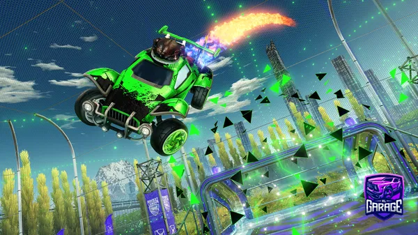 A Rocket League car design from ANQJXER