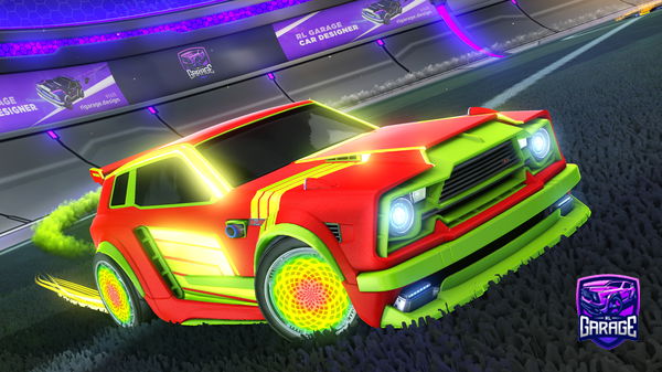 A Rocket League car design from Savageduck_08