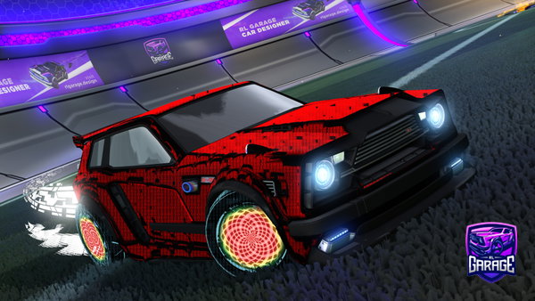 A Rocket League car design from ProMeteor40073