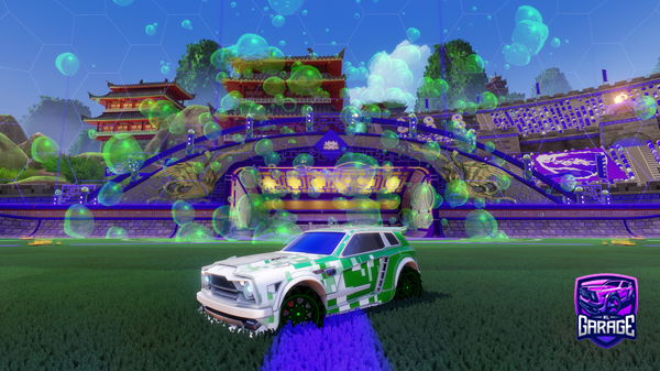 A Rocket League car design from Camellmania2