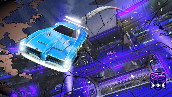 A Rocket League car design from ItzBrxzin