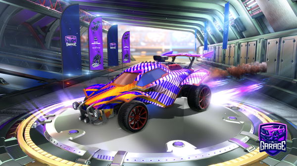 A Rocket League car design from GLIZBegel