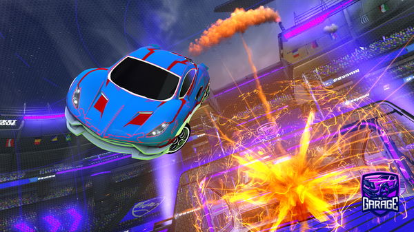 A Rocket League car design from awesomeenemy