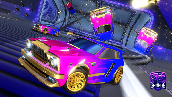 A Rocket League car design from mike309