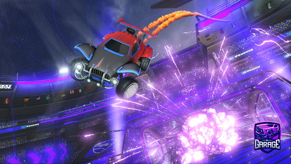 A Rocket League car design from Rattrap1940