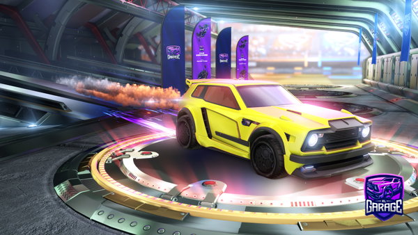 A Rocket League car design from Rhyotoxy