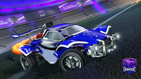 A Rocket League car design from HADES31