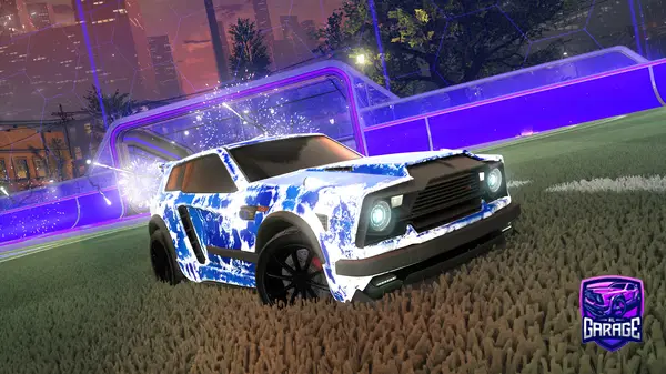 A Rocket League car design from flow_u_MAZE