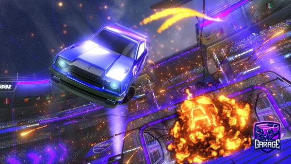 A Rocket League car design from Mrbeast134