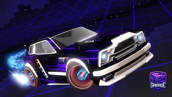 A Rocket League car design from Julius_RKL