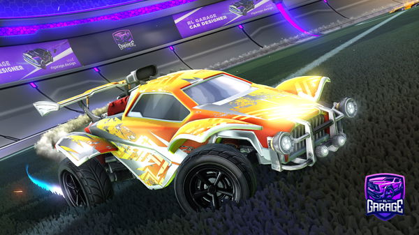 A Rocket League car design from Chaningo