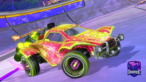 A Rocket League car design from BblazeE