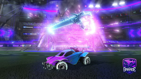 A Rocket League car design from Cheetos12000