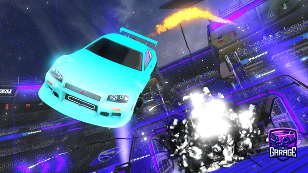 A Rocket League car design from Lizarxkid1197