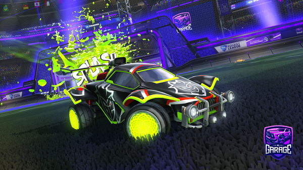 A Rocket League car design from Flip-_-myguy