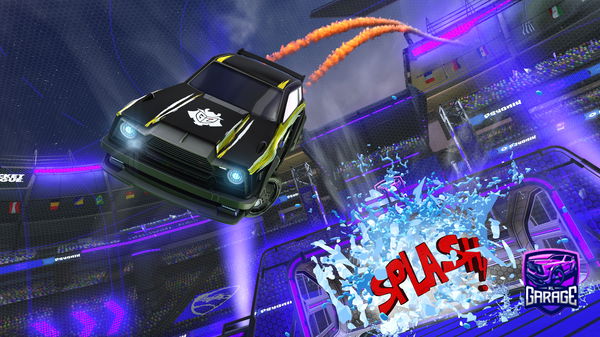 A Rocket League car design from lunix-tngx