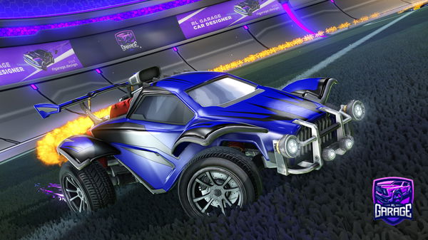 A Rocket League car design from Hey4093