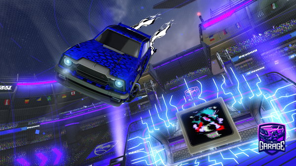 A Rocket League car design from RockLo3ster