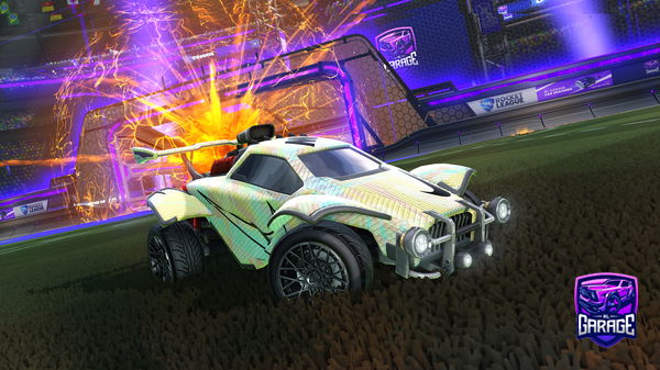 A Rocket League car design from Zzkos