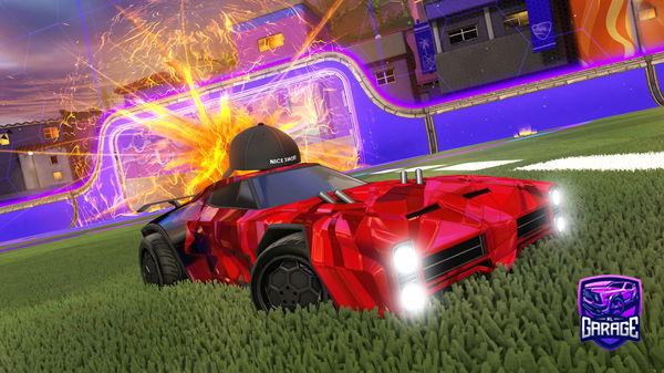 A Rocket League car design from CosmiK19